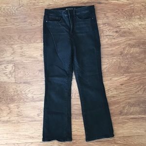 Athleta Sculptek crop flare jeans sz 4